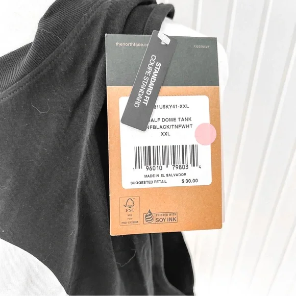 NWT The North Face Logo Tank Top - Picture 3 of 5